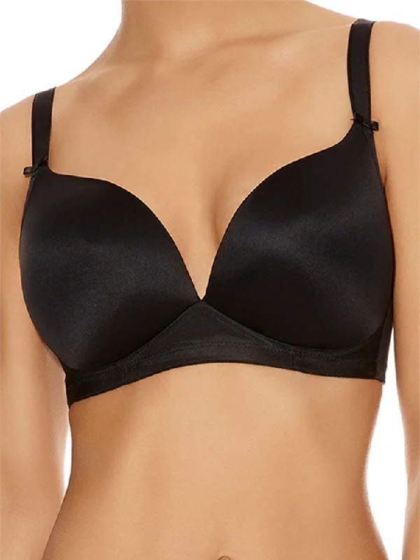 Deco Moulded Soft Cup T-Shirt Bra - Black