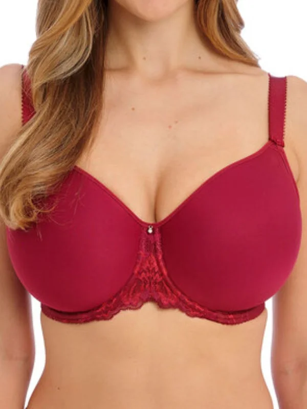 Aubree Moulded Spacer Bra - Rouge