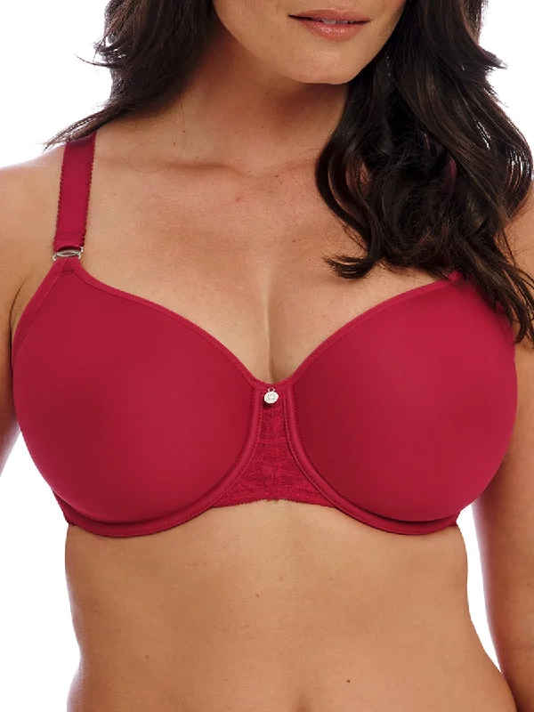 Reflect Moulded Spacer Bra - Red