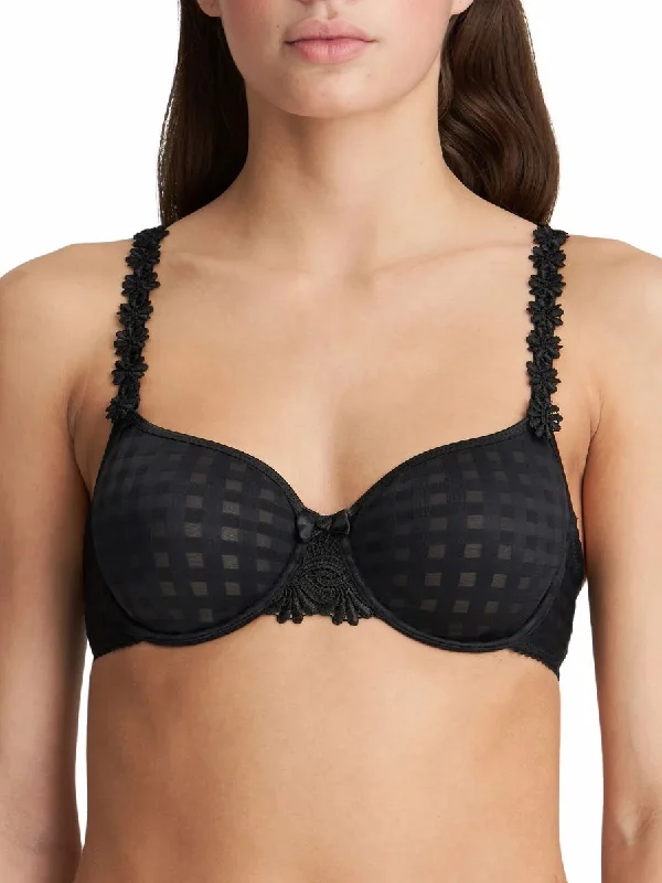 Avero Full Cup Seamless Bra - Black