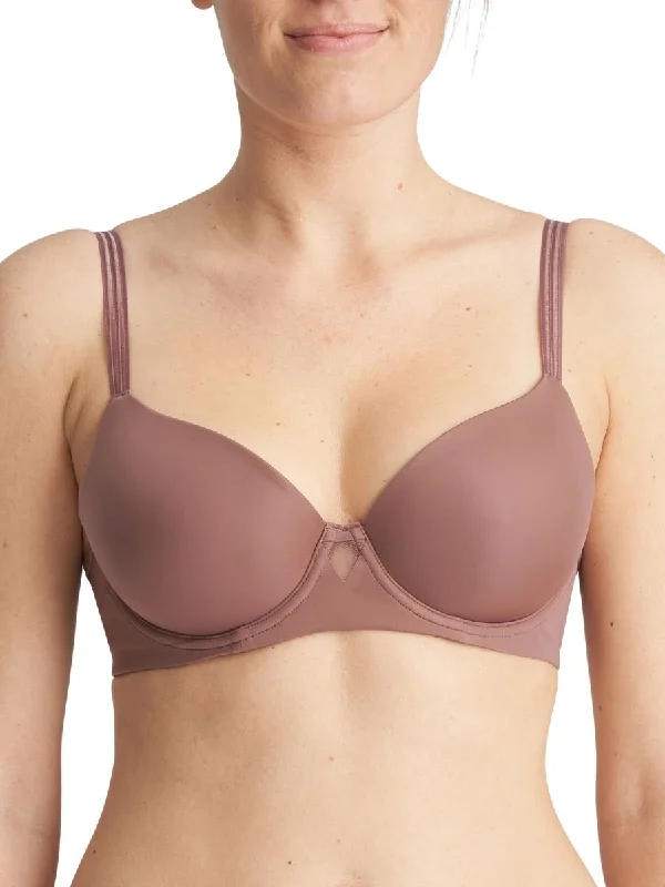 Louie Spacer Full Cup Bra - Satin Taupe