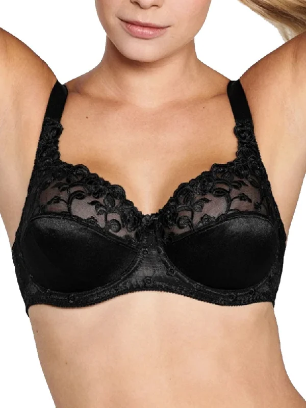 Full Cup Underwired Bra - Black