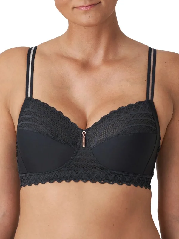 East End Full Cup Wireless Bra - Charcoal