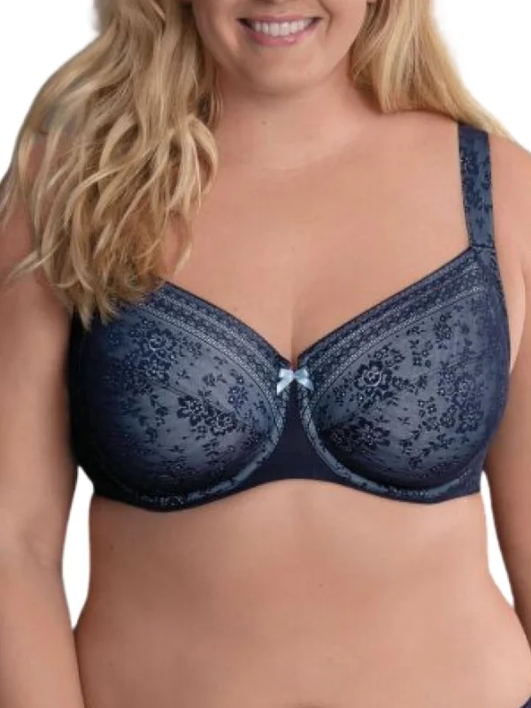 Fleur Underwired Bra - Maritime Blue