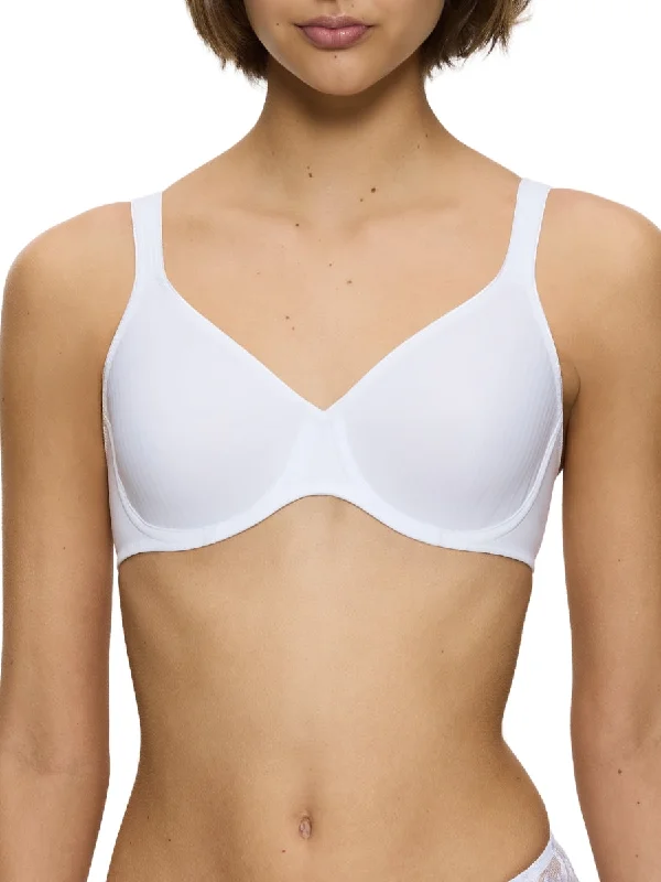 Modern Soft+Cotton Moulded Bra - White