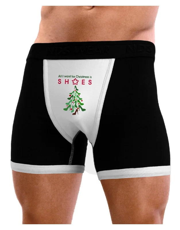 All I want for Christmas is Shoes Mens Boxer Brief Underwear