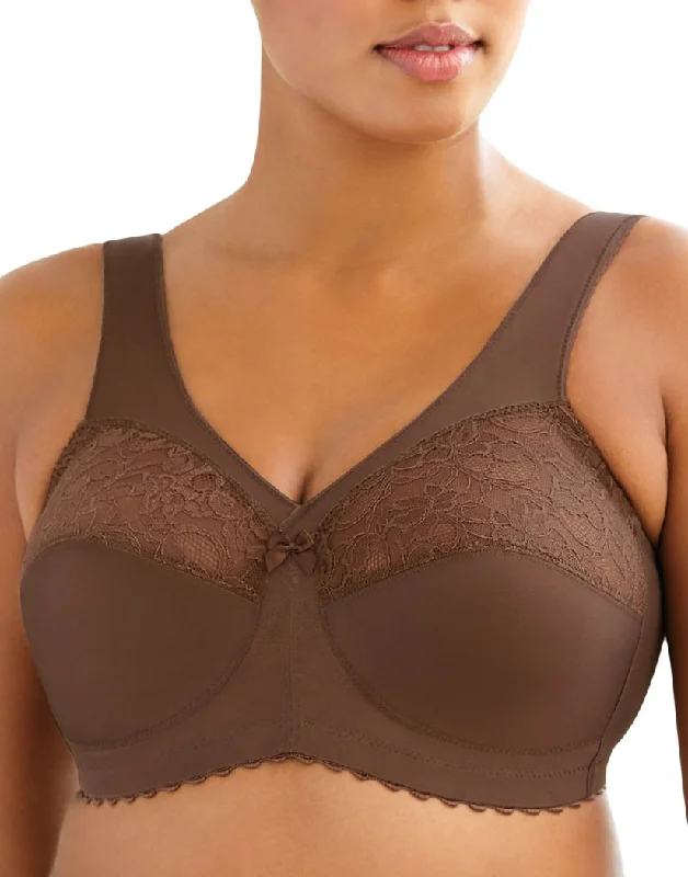 Glamorise Magic Lift Full Figure Support Bra Mocha G-1000