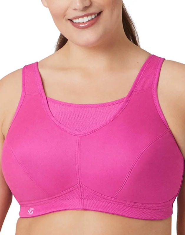 Glamorise Sport Medium Impact Support Bra Rose Violet 1066