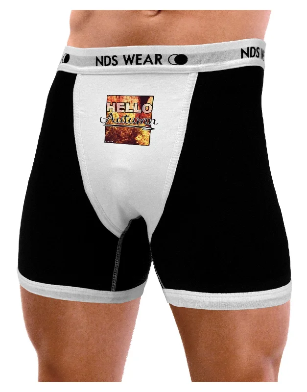 Hello Autumn Mens Boxer Brief Underwear