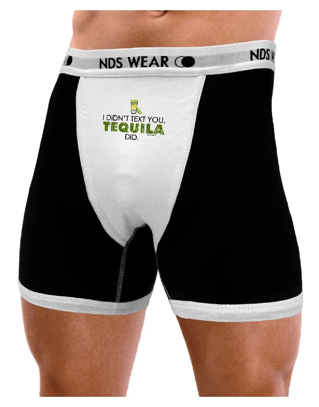 I Didn't Text You - Tequila Mens Boxer Brief Underwear