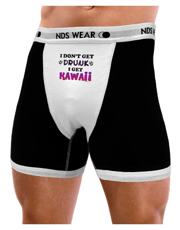 I Don't Get Drunk - Kawaii Mens Boxer Brief Underwear