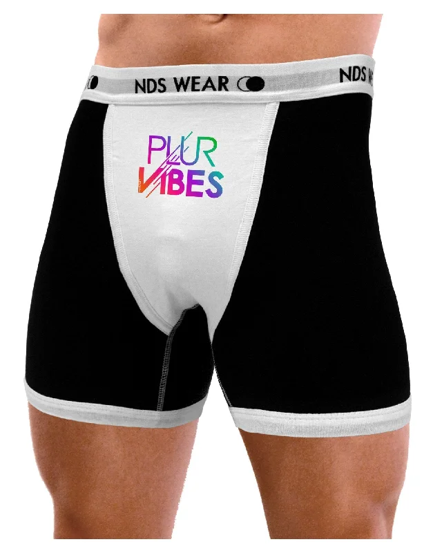 PLUR Vibes Mens Boxer Brief Underwear