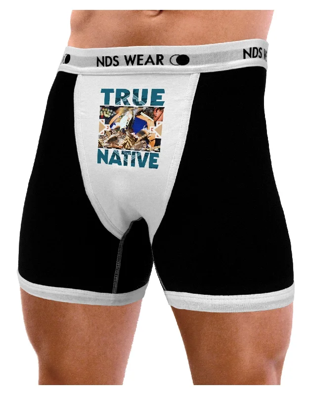 True Native American Mens Boxer Brief Underwear