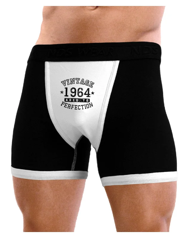 Vintage Birth Year 1964 Mens Boxer Brief Underwear