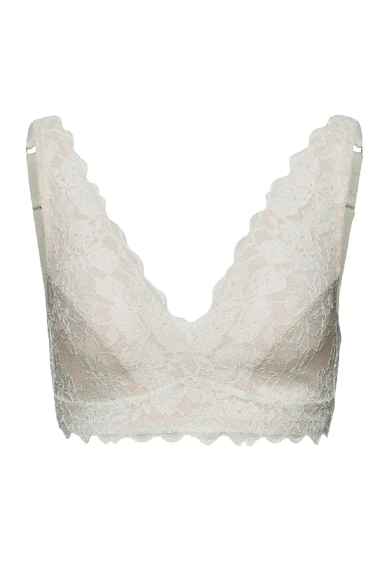 Anais Lace Soft Cup Bra | White Sage 70903-2737