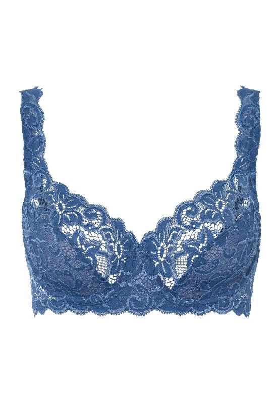 Luxury Moments Lace Underwire Bra | True Navy 71467-2604