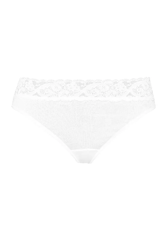 Moments Cotton Hi-Cut Brief | White 71481-101