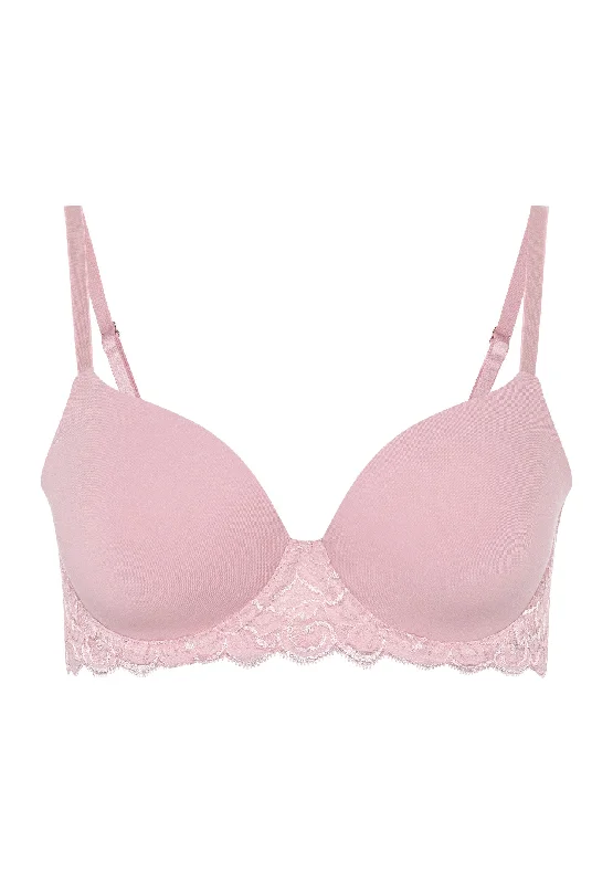 Luxury Moments Lace T-Shirt Bra | Pale Pink 71503-1387