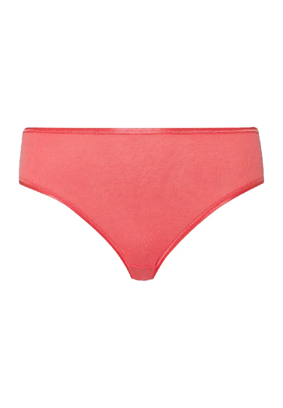 Cotton Seamless Cotton Hi-Cut Full Brief | Porcelain Rose 71626-2309