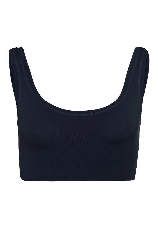 Touch Feeling Crop Top | Midnight 71810-588