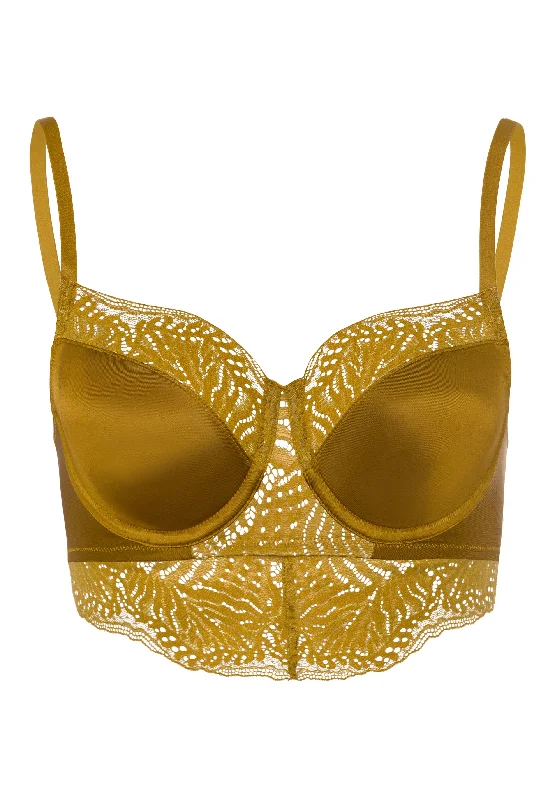 Lucy Underwire Bra | Kelp Gold 72952-1853