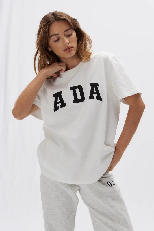 ADA Short Sleeve Oversized T-shirt - White