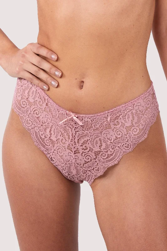 Ariana Ash Rose Lace Brief