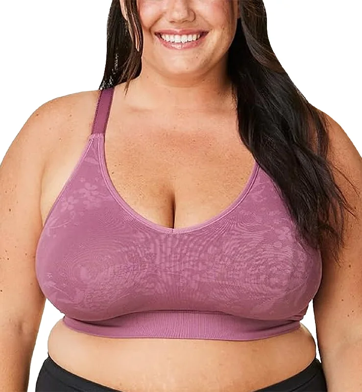 BRAVADO! DESIGNS Everyday Sculpt FULL CUP Wire-Free Bra (11045FC) - Berry Jacquard