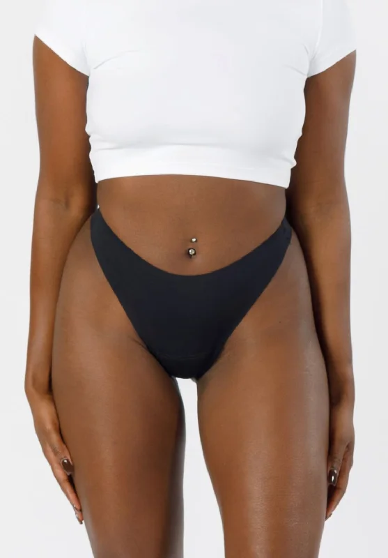 Cameltoe Coverage Thong Black