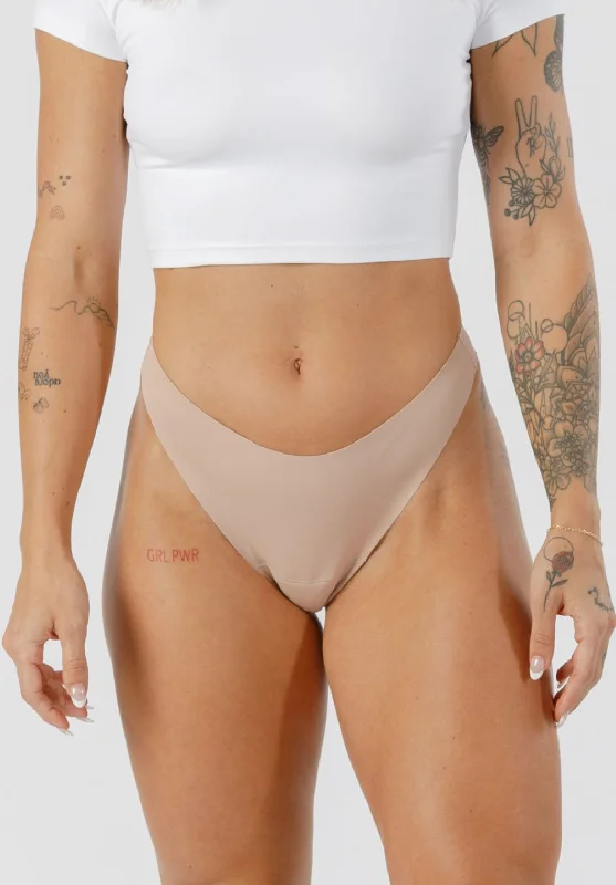 Cameltoe Coverage Thong Latte