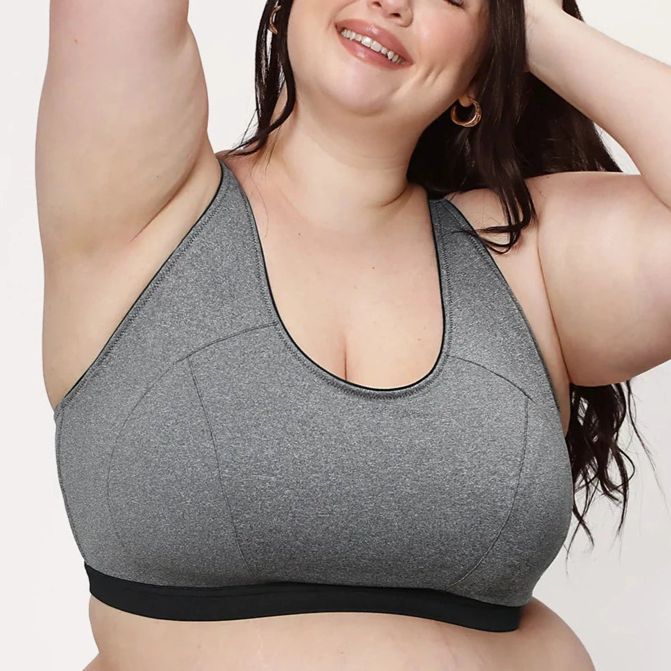 Curvy Couture Medium Impact Sports Bra