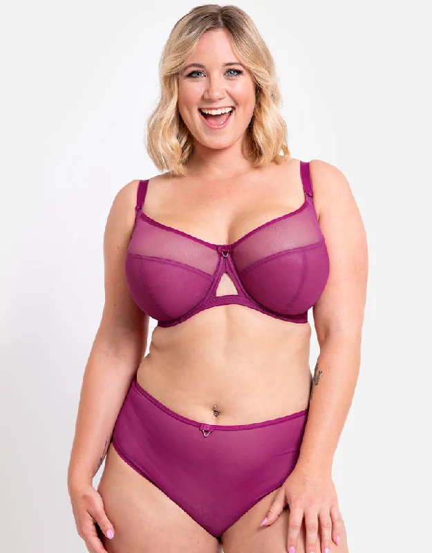 Curvy Kate Victory Side Support Balcony Bra Orchid