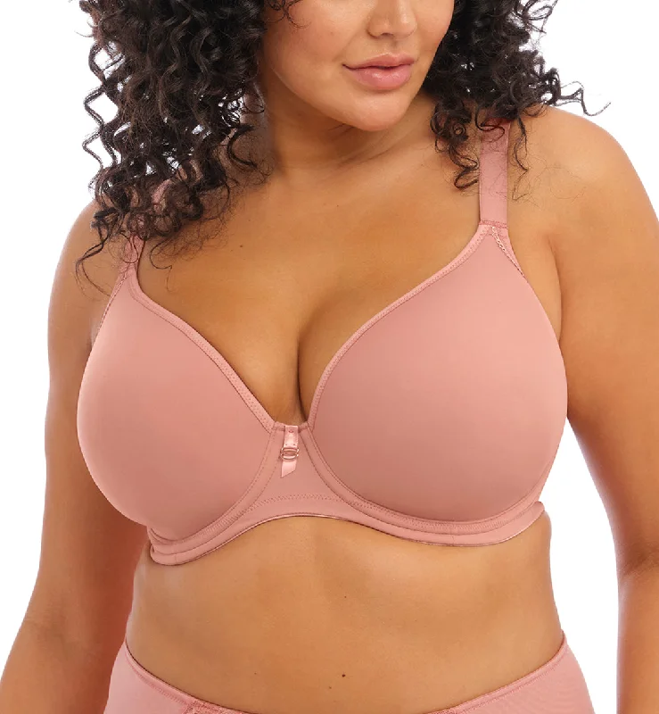 Elomi Bijou Molded Plunge Underwire Bra (8722) - Ash Rose