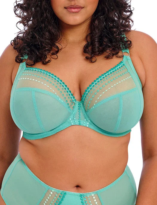 Elomi Matilda Convertible Plunge Bra, JADE