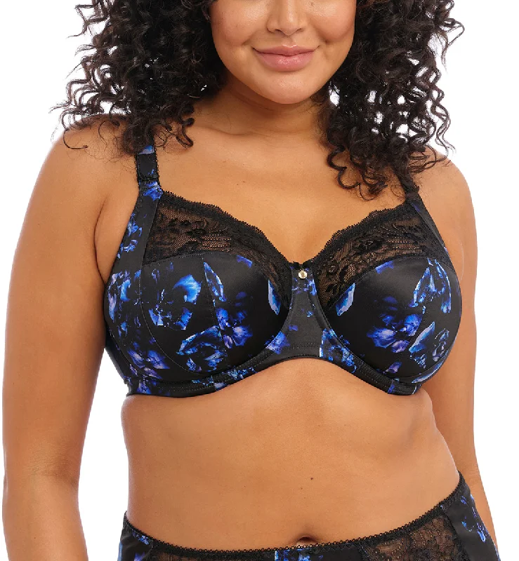 Elomi Morgan Stretch Lace Banded Underwire Bra (4110) - Twilight