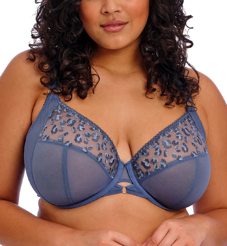 Elomi Namrah Bandless Plunge Underwire Bra (301335) - Stonewash