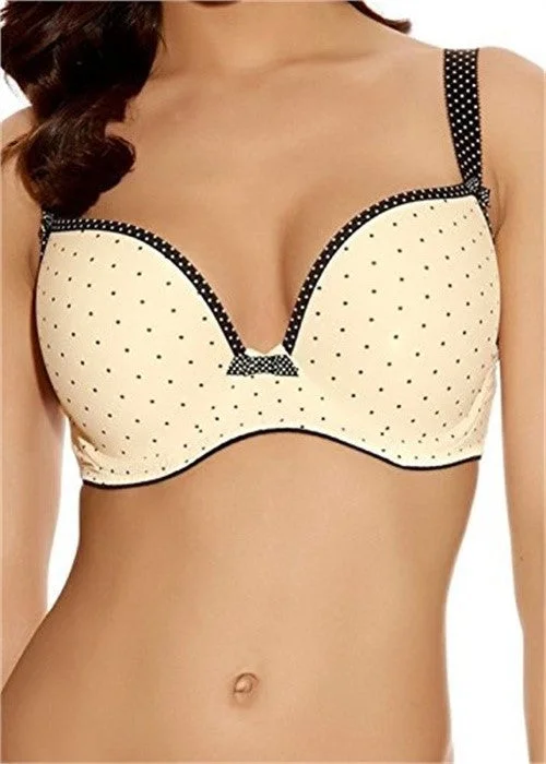 Freya 1554,Deco Spotlight Underwire Moulded Plunge Bra