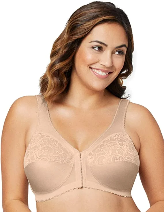 Glamorise 1200, Magic Lift Full Figure Front Hook Bra