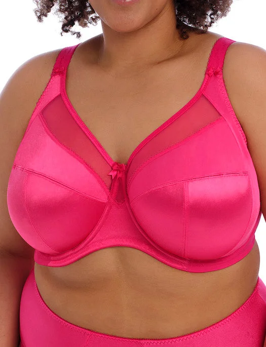 Goddess Keira Underwire Banded Bra, HOT PINK