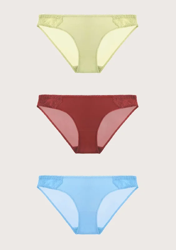 HSIA Soft Stretch Bikini Panties 3 Pack