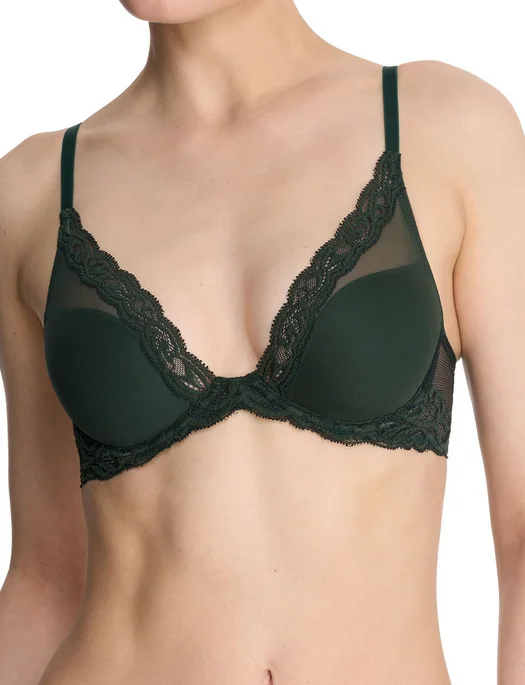 Natori Bra Feathers Contour Plunge Bra