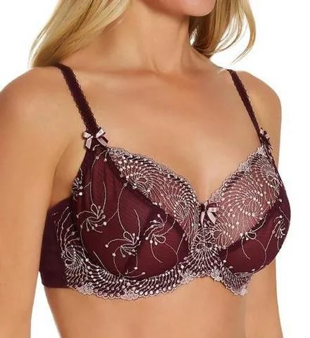 Fit Fully Yours Nicole See-Thru Lace Underwire/Blossom Lilac (#B2271)