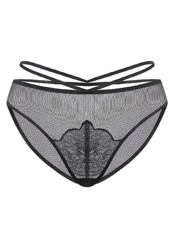 Pansy Lace Bikini Underwear