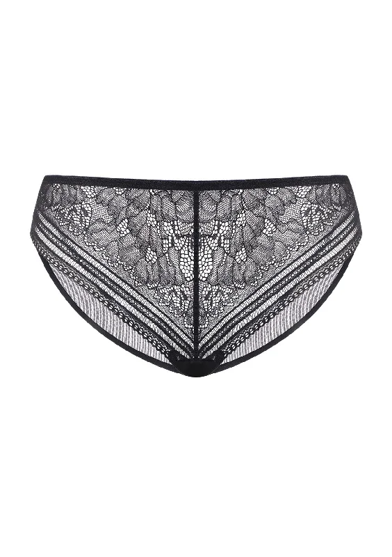 Peony Mid-rise Lace Bikini Underwear