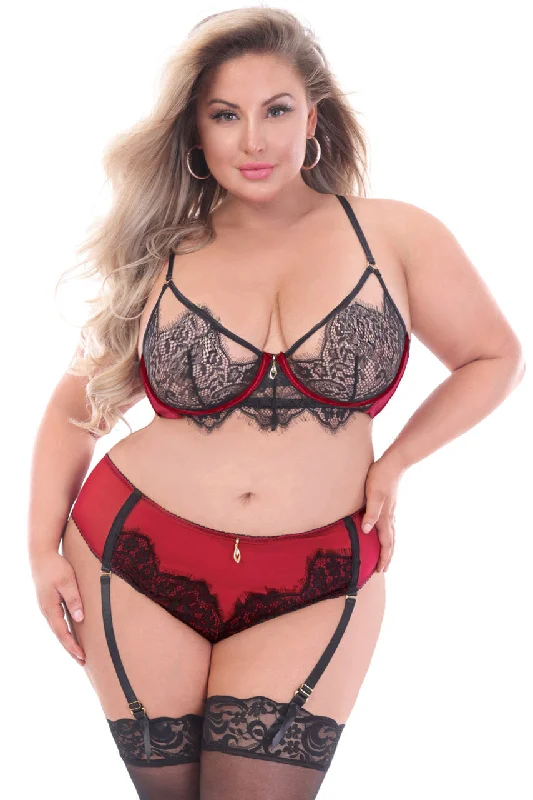 Plus Size Forever Yours Bra Set