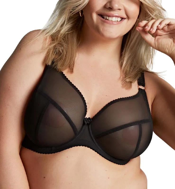 Sculptresse by Panache Liberty Plunge Underwire Bra (10846) - Black