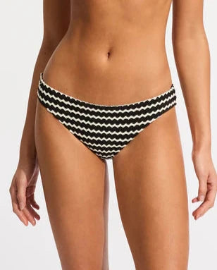 Seafolly Mesh Effect Hipster Bikini Bottom