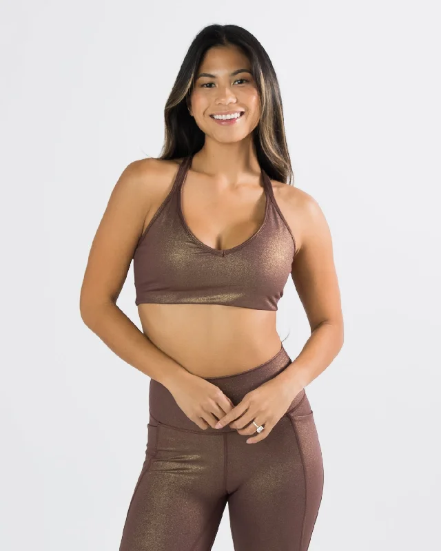 Skin Move Bra - Fossil Shimmer