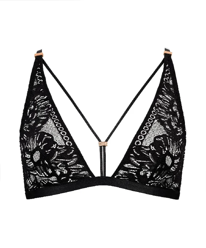 Love Soul Soutien-gorge Triangle bralette Black