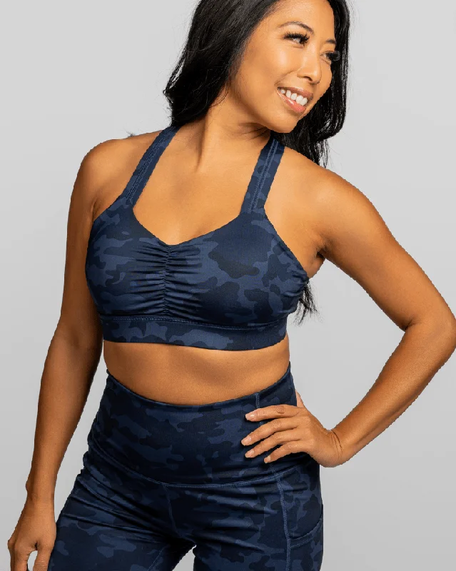 Y-Back Bra – Looker (Navy Camo)